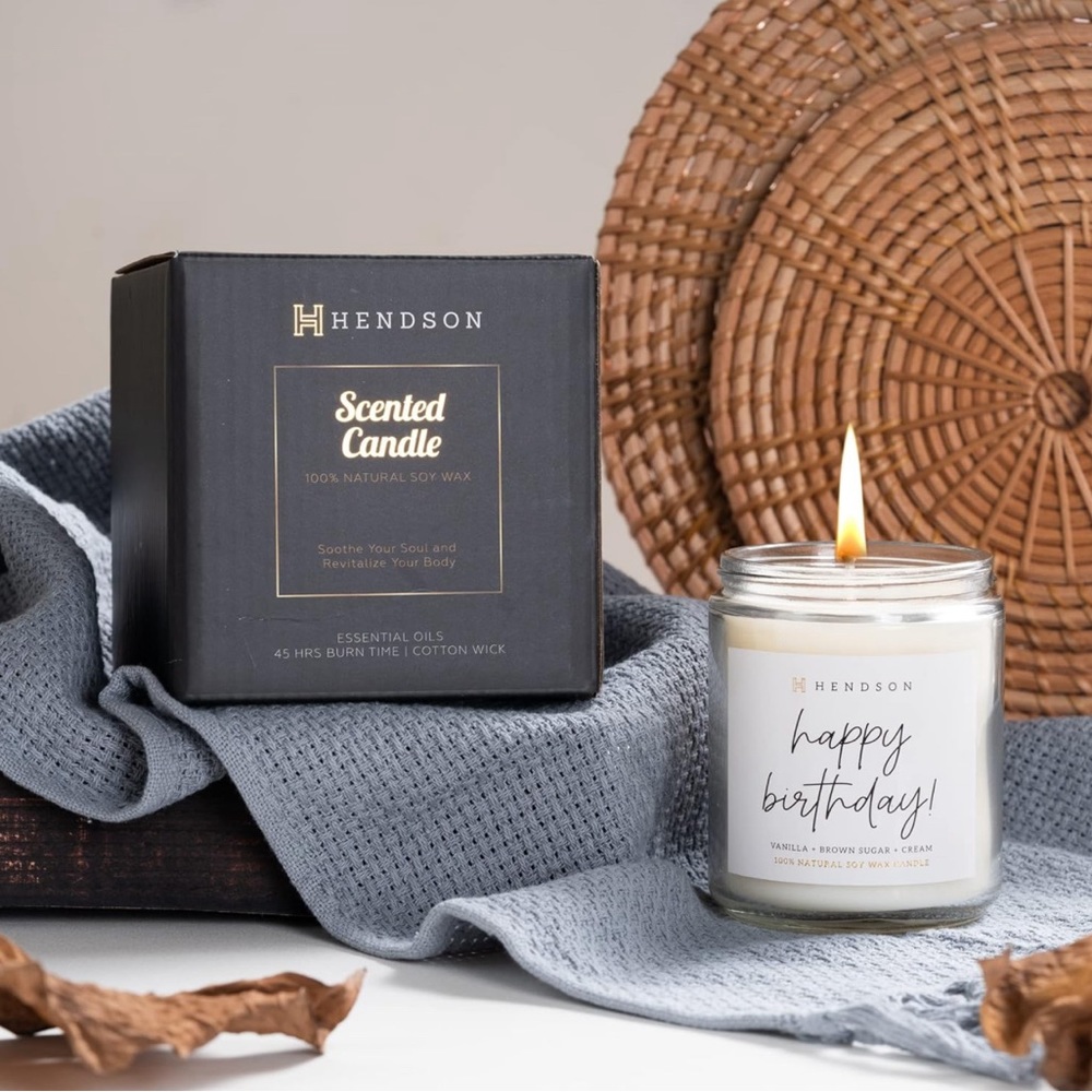 Hendson Happy birthday candle